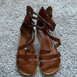 American Eagle Outfitters Brown Sandals